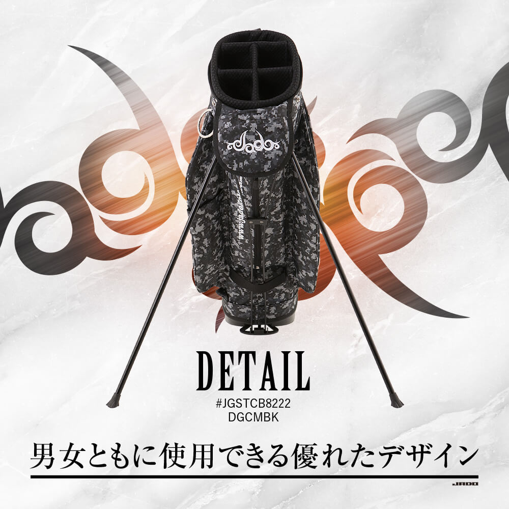 JADO Triple J Tattoo series 軽量 スタンド キャディバッグ