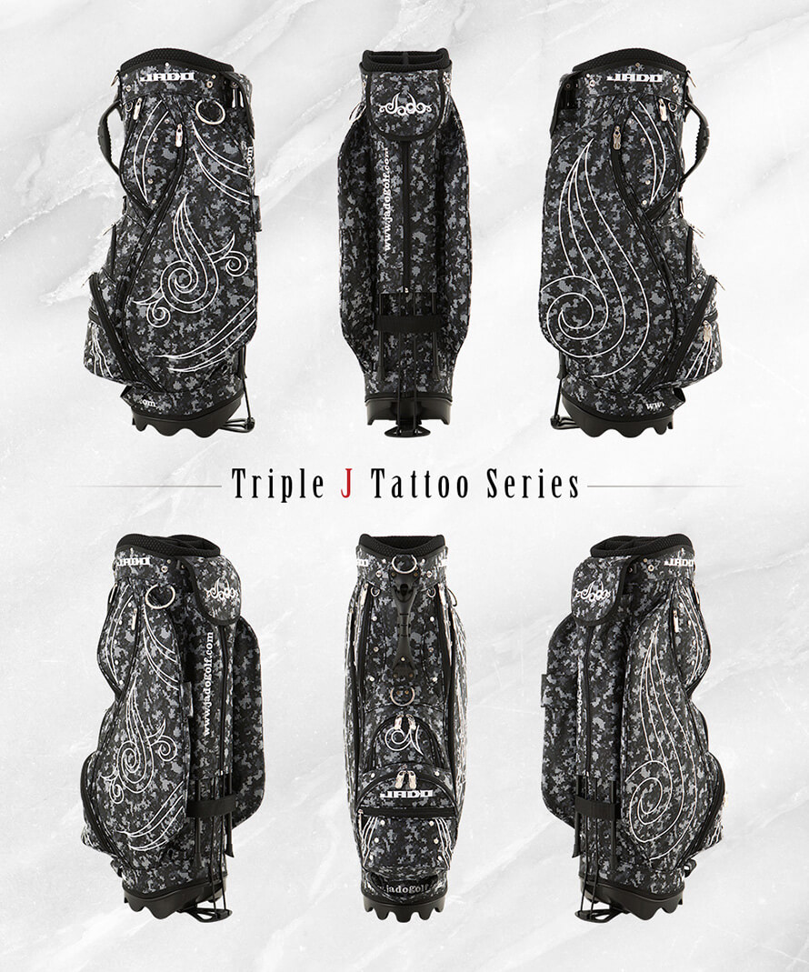 JADO Triple J Tattoo series 軽量 スタンド キャディバッグ