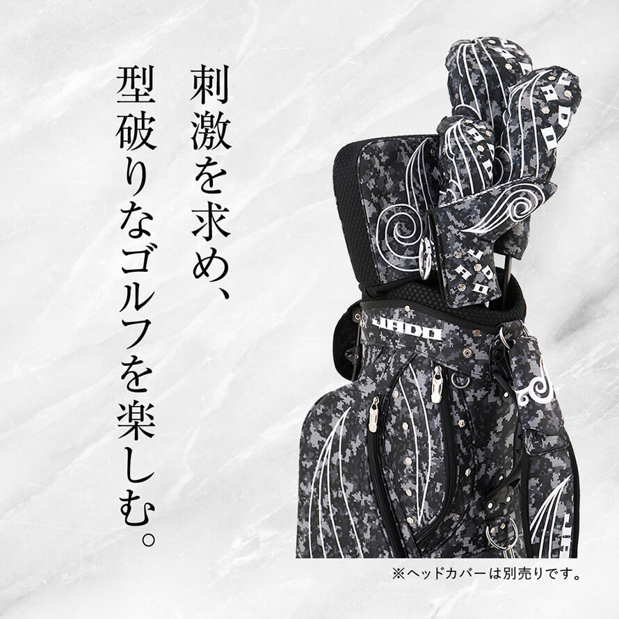 JADO Triple J Tattoo series 軽量 スタンド キャディバッグ