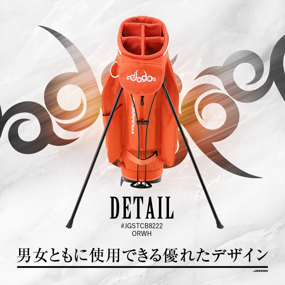 JADO Triple J Tattoo series 軽量 スタンド キャディバッグ