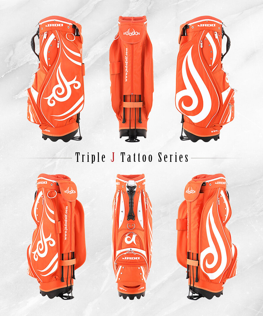 JADO Triple J Tattoo series 軽量 スタンド キャディバッグ