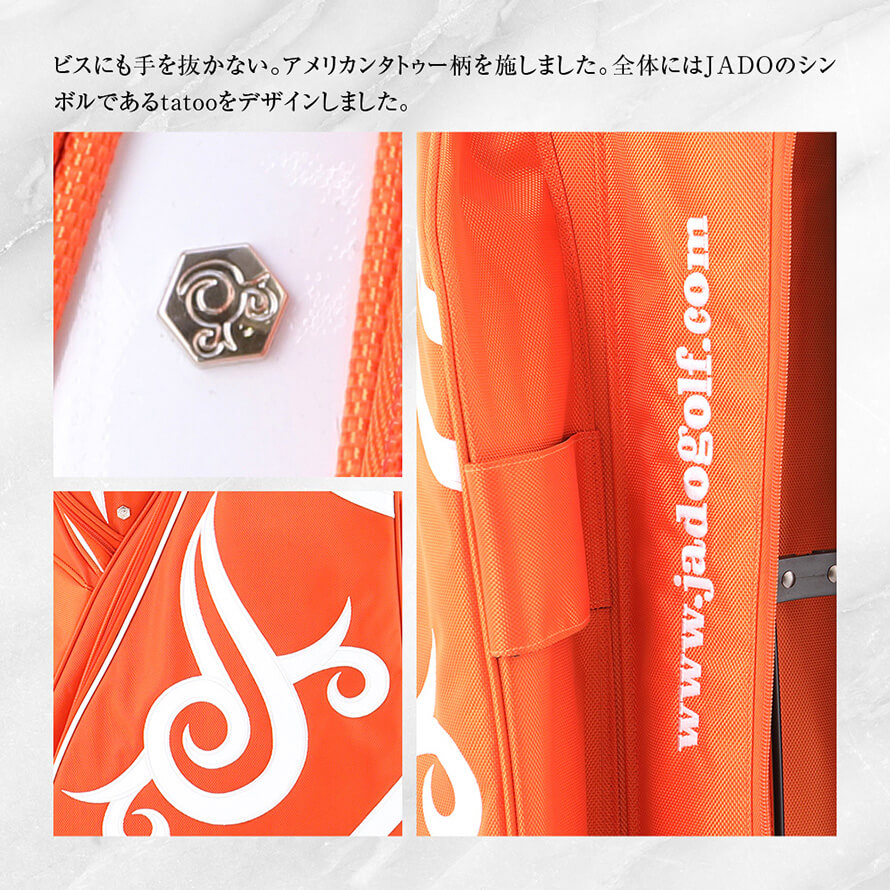 JADO Triple J Tattoo series 軽量 スタンド キャディバッグ