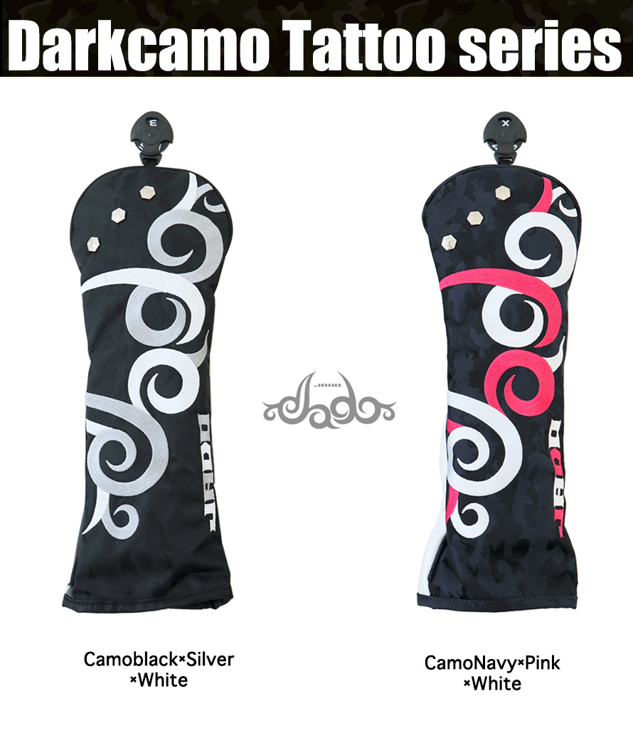 ヘッドカバー フェアウェイウッド Darkcamo Tattoo