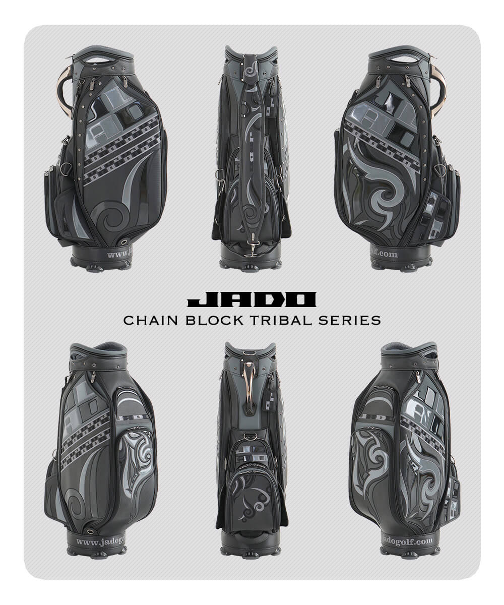 JADO Chain block Tribal series キャディバッグ