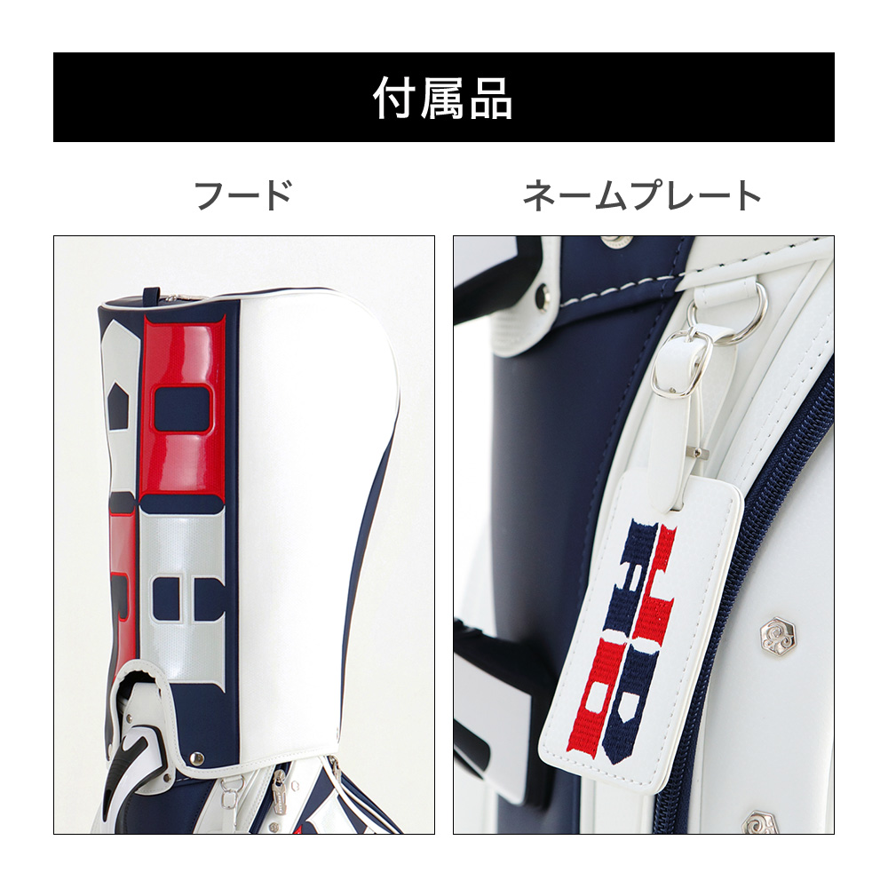 JADO Chain block Tribal series キャディバッグ