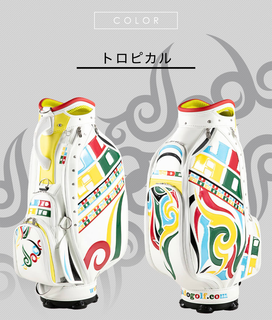 JADOゴルフ ゴルフ用品 キャディバッグ キャディーバッグChain block Tribal Ver.3～The end of the series～