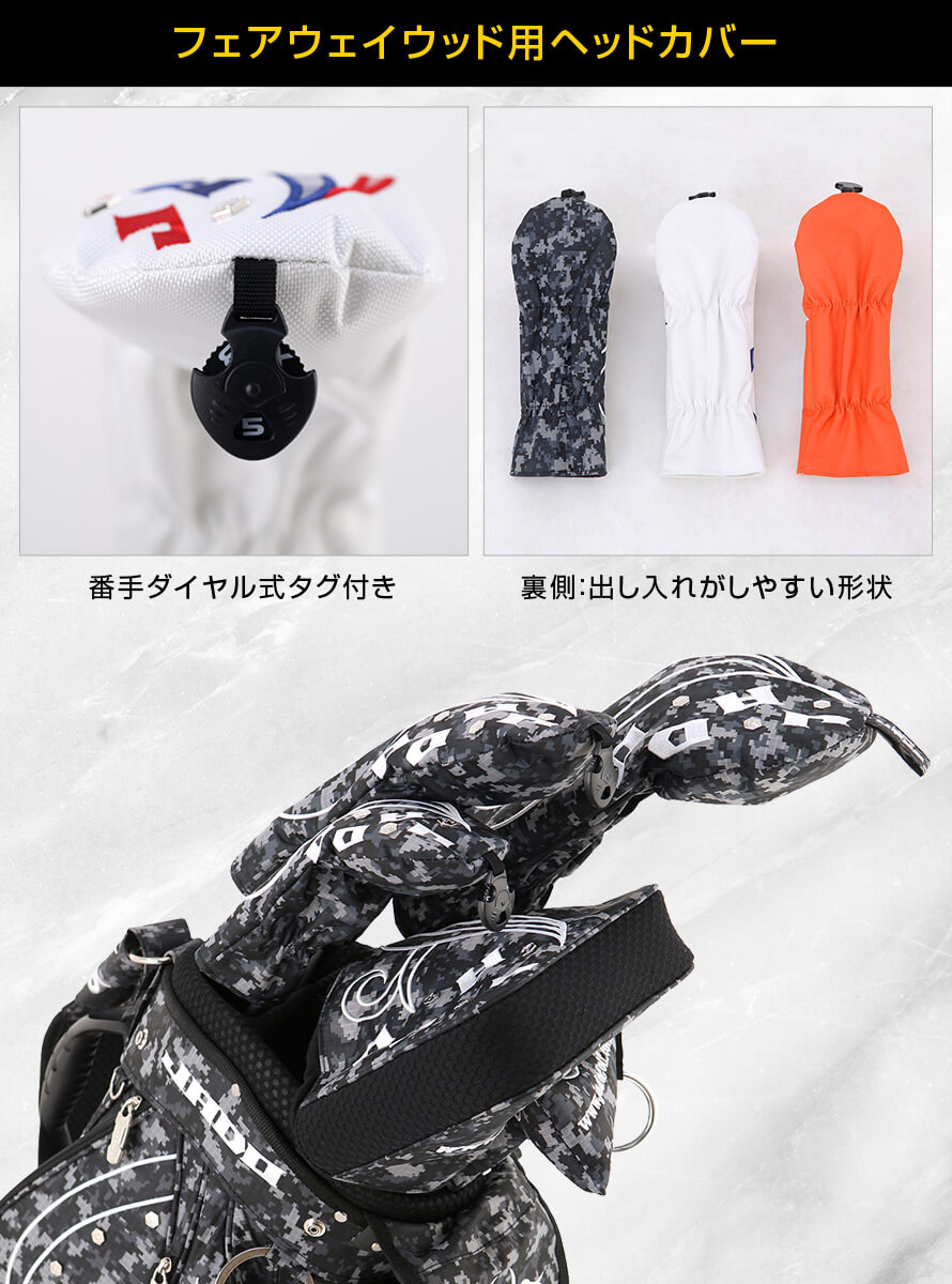 ヘッドカバー フェアウェイウッド Triple J Tattoo