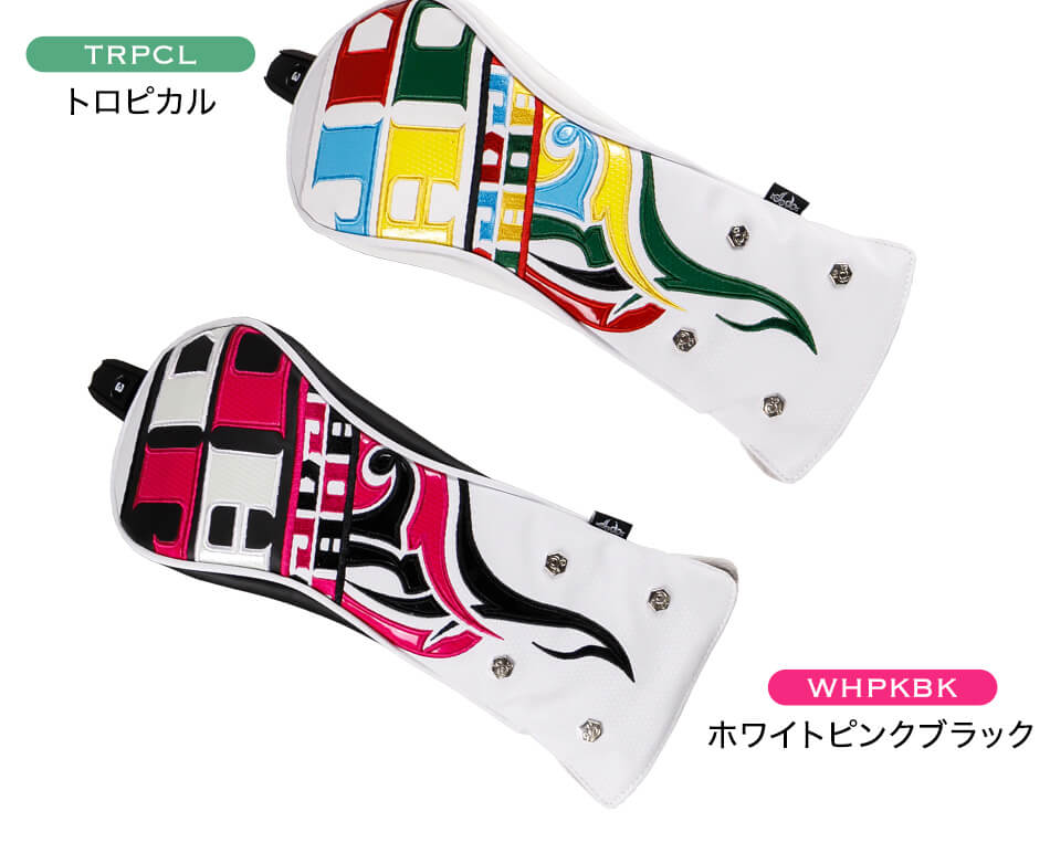 JADOゴルフ ゴルフ用品 ヘッドカバー フェアウェイウッドカバー Chain block Tribal Ver.3～The end of the series～