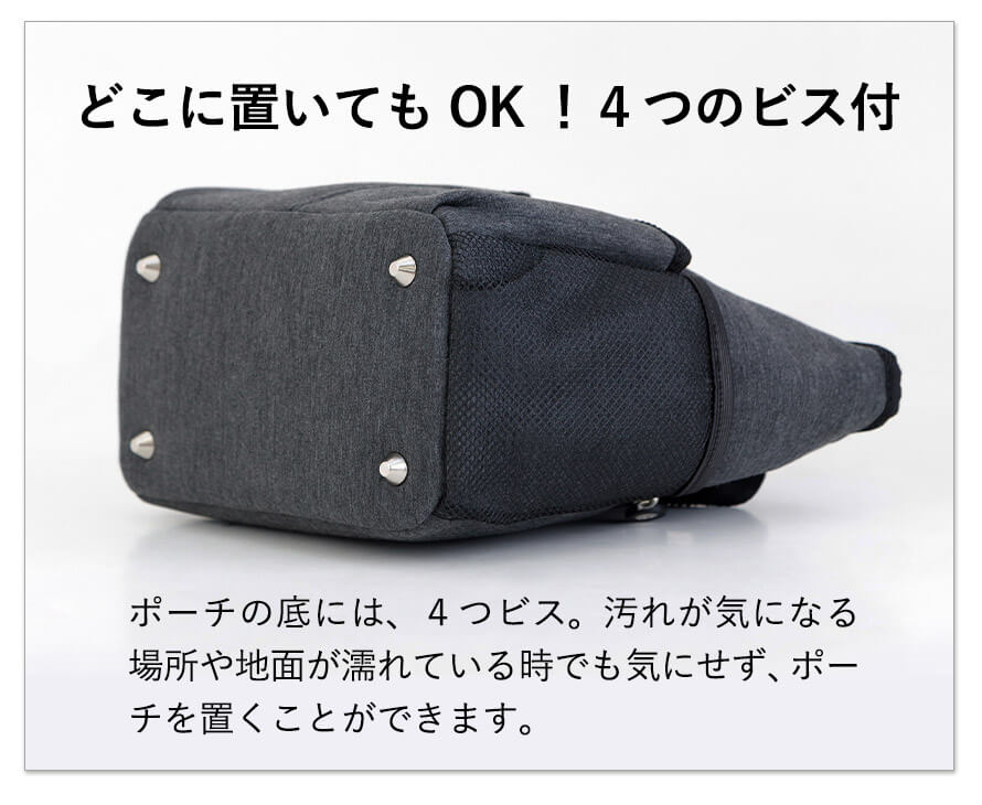 JADO 【JGRP3003】ゴルフ ラウンドポーチ ミニトートバッグ 4カラー