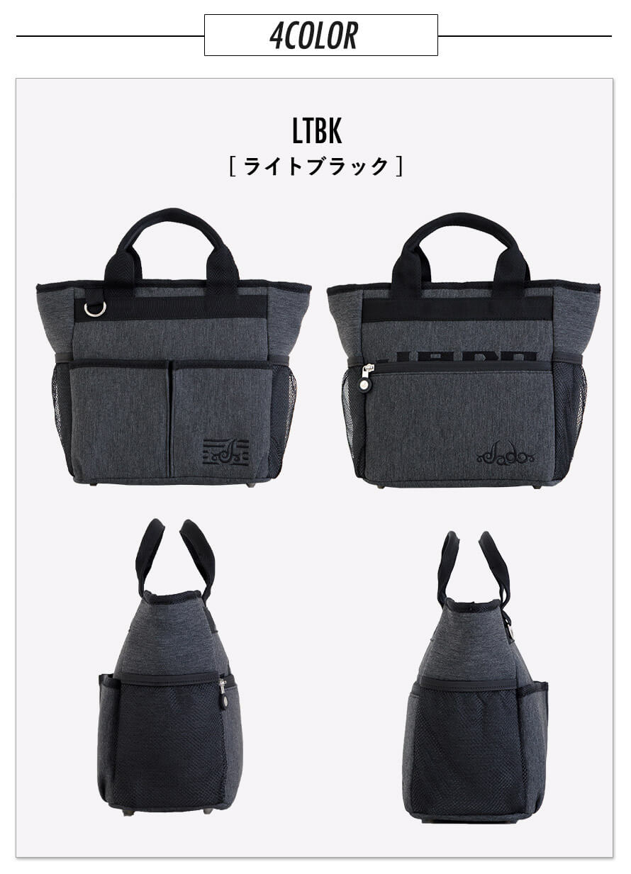 JADO 【JGRP3003】ゴルフ ラウンドポーチ ミニトートバッグ 4カラー