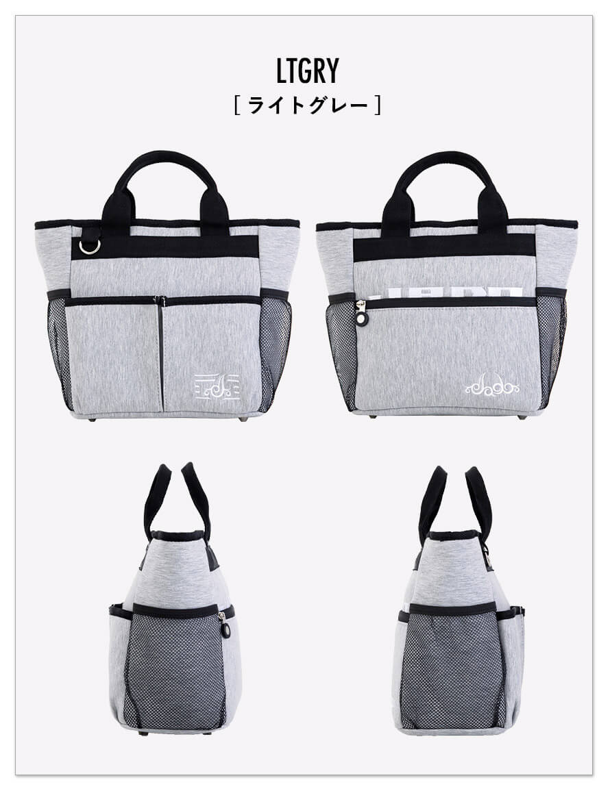 JADO 【JGRP3003】ゴルフ ラウンドポーチ ミニトートバッグ 4カラー