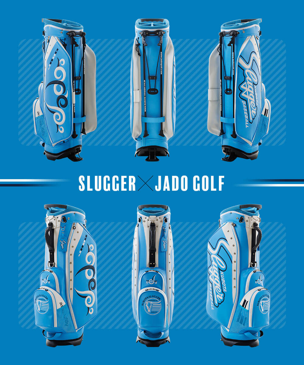 KUBOTA SLUGGER×JADOコラボ'24 ゴルフ スタンドキャディーバッグ キャディバッグ